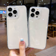 For iPhone 16e Space TPU Shockproof Phone Case(Transparent)