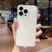 For iPhone 16e Space TPU Shockproof Phone Case(Transparent)