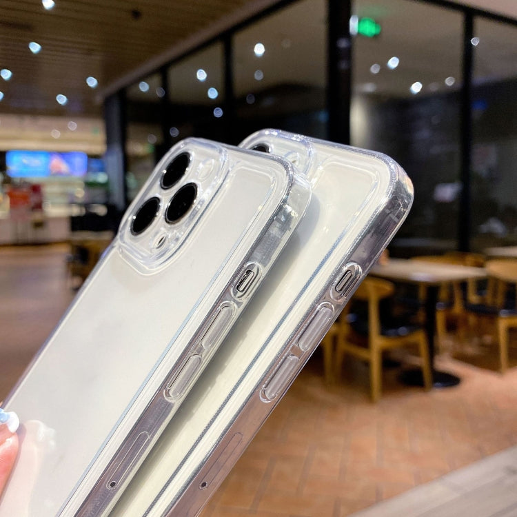 For iPhone 16e Space TPU Shockproof Phone Case(Transparent) - iPhone 16e Cases by PMC TechLife | Online Shopping South Africa | PMC TechLife | Buy Now Pay Later Mobicred