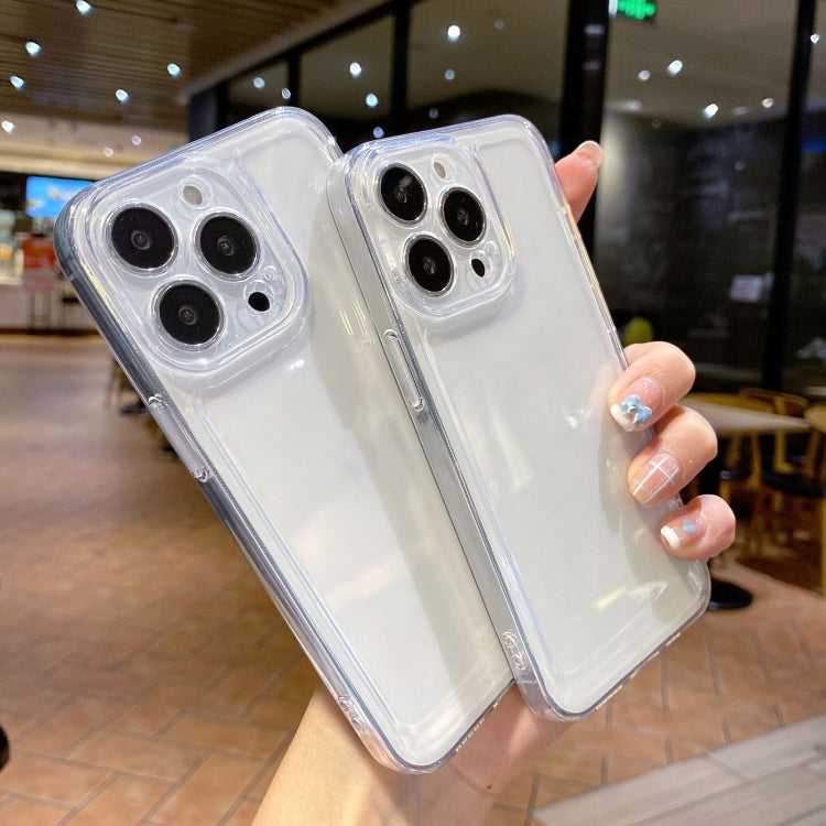 For iPhone 16e Space TPU Shockproof Phone Case(Transparent)