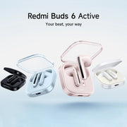 Original Xiaomi Redmi Buds 6 Active BT5.4 In-ear True Wireless Earbuds(White)