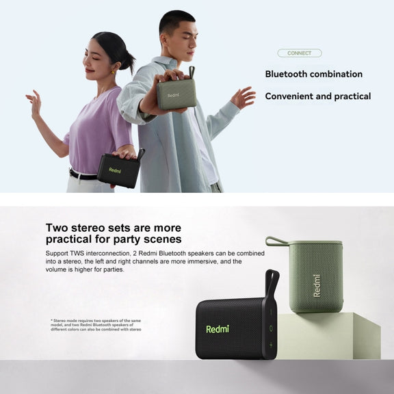 Xiaomi Redmi IP67 Water-resistant Portable Bluetooth Speaker(Black)
