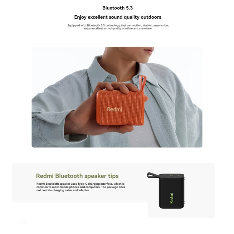 Xiaomi Redmi IP67 Water-resistant Portable Bluetooth Speaker(Black)