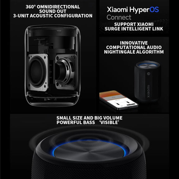 Xiaomi Bluetooth Speaker Mini Support NFC Connection(Black)