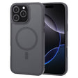 For iPhone 16 Pro GEBEI Skin Feel MagSafe Magnetic Phone Case(Black) -  by GEBEI | Online Shopping South Africa | PMC TechLife | Buy Now Pay Later Mobicred