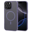 For iPhone 16 Pro Max GEBEI Skin Feel MagSafe Magnetic Phone Case(Purple) - free shipping - PMC TechLife - Order now!