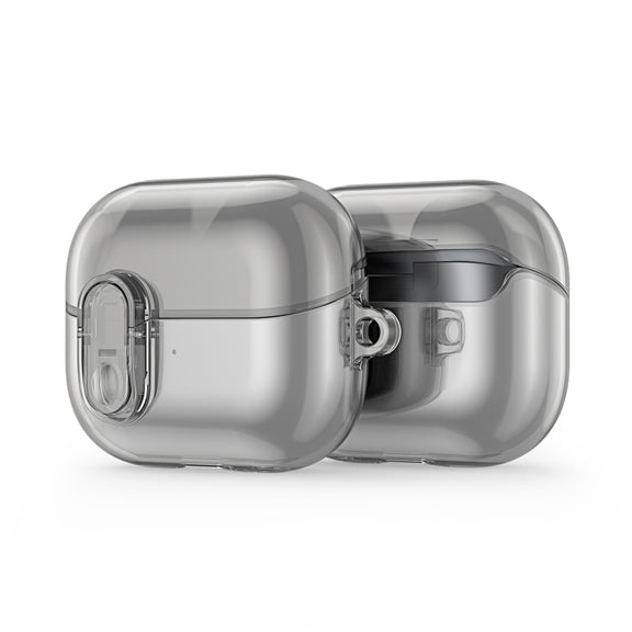 For Samsung Galaxy Buds3 / 3 Pro DUX DUCIS SECI Series Earbuds Box Protective Case(Clear Black)