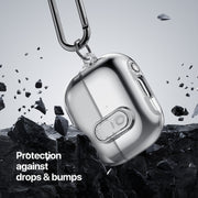 For Samsung Galaxy Buds3 / 3 Pro DUX DUCIS SECI Series Earbuds Box Protective Case(Clear Black)