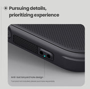 For iPhone 16 Pro Max NILLKIN Frosted Shield Pro PC + TPU Phone Case(Black)