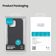 For iPhone 16 Pro NILLKIN Frosted Shield Pro PC + TPU Phone Case(Black)