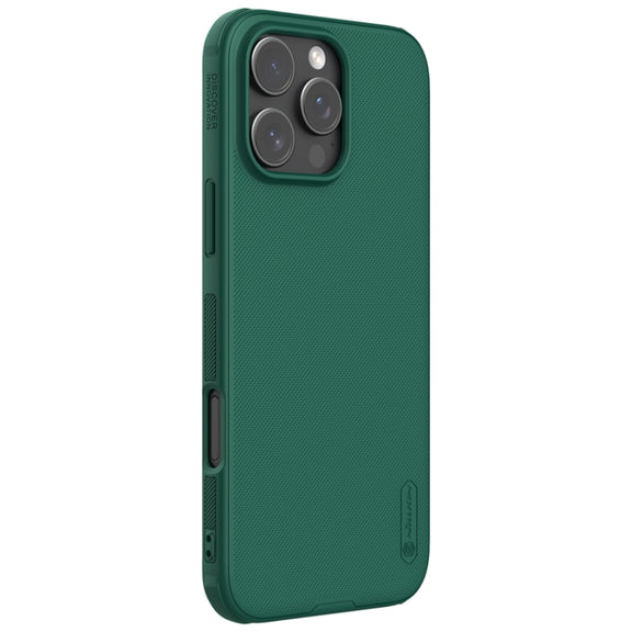 For iPhone 16 Pro NILLKIN Frosted Shield Pro PC + TPU Phone Case(Green)