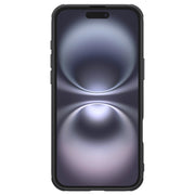 For iPhone 16 NILLKIN Frosted Shield Pro PC + TPU Phone Case(Black)