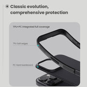 For iPhone 16 Pro Max NILLKIN Frosted Shield Pro Magnetic Magsafe Phone Case(Black)