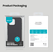 For iPhone 16 Pro Max NILLKIN Frosted Shield Pro Magnetic Magsafe Phone Case(Black)