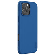 For iPhone 16 Pro NILLKIN Frosted Shield Pro Magnetic Magsafe Phone Case(Blue)