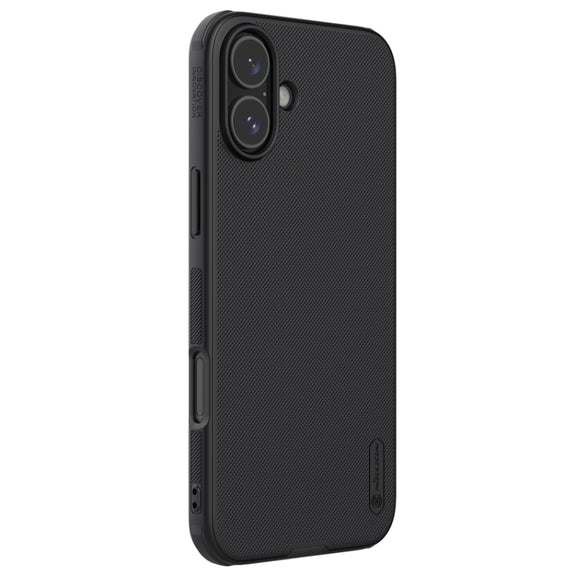 For iPhone 16 NILLKIN Frosted Shield Pro Magnetic Magsafe Phone Case(Black)