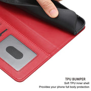 For Samsung Galaxy S25+ 5G Floral Embossed Pattern Leather Phone Case(Red)