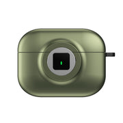 For AirPods Pro 2 Camera Series PC + TPU Headset Shockproof Carbon Fibre Case(Green)