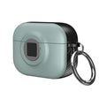 For AirPods Pro Camera Series PC + TPU Headset Shockproof Carbon Fibre Case(Light Green) - For AirPods Pro by PMC Jewellery | Online Shopping South Africa | PMC Jewellery | Buy Now Pay Later Mobicred
