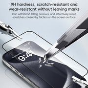 For iPhone 16 ZGA 0.33mm 2.5D Anti-static HD Tempered Glass Film