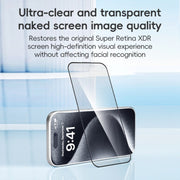 For iPhone 16 ZGA 0.33mm 2.5D Anti-static HD Tempered Glass Film