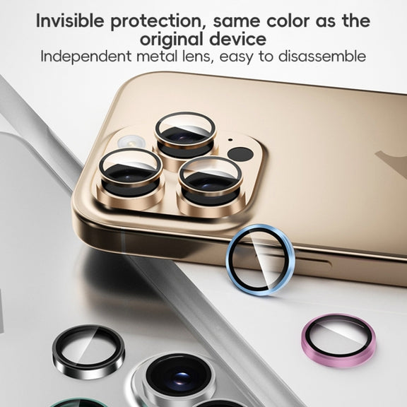 For iPhone 16 Pro / 16 Pro Max ZGA AR Eagle Eye Phone Lens Film(Gray)