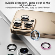 For iPhone 16 / 16 Plus ZGA AR Eagle Eye Phone Lens Film(Black)