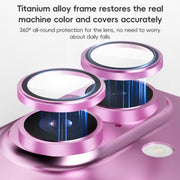 For iPhone 16 / 16 Plus AR Eagle Eye Phone Lens Film(Blue)