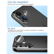 For iPhone 16 / 16 Plus AR Eagle Eye Phone Lens Film(Blue)