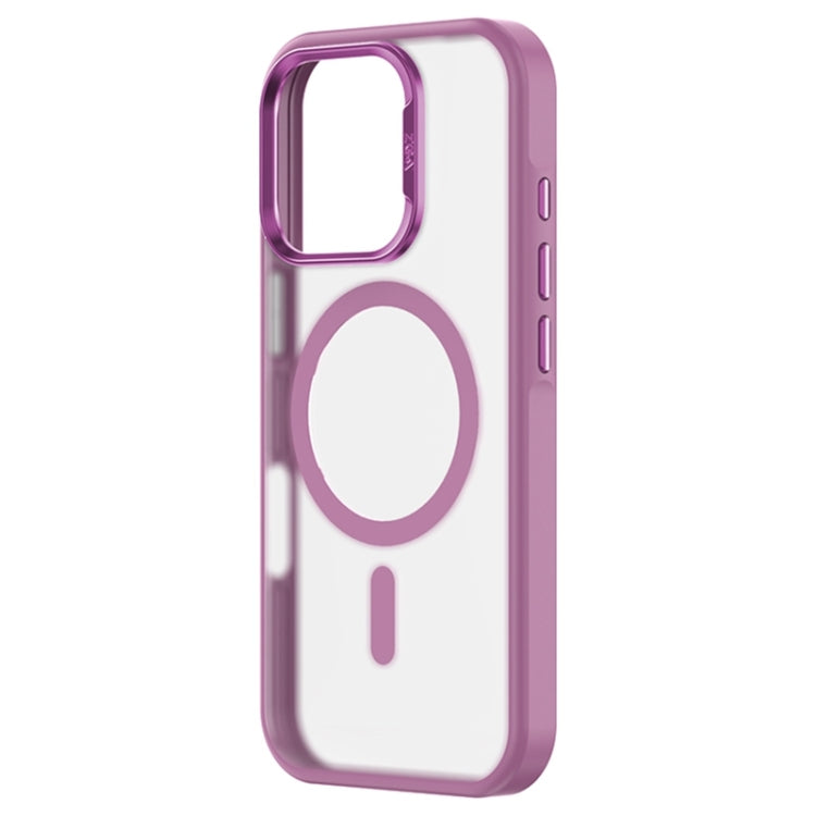 For iPhone 16 ZGA Magsafe Frosted PC Hybrid TPU Phone Case(Pink) - free shipping - PMC Jewellery - Order now!