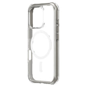 For iPhone 16 Pro Max ZGA Colorful Airbag Magsafe PC Hybrid TPU Phone Case(Grey)