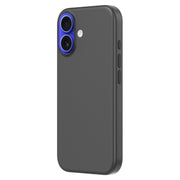 For iPhone 16 Plus ZGA Colorful Liquid Silicone Magsafe Phone Case(Black)