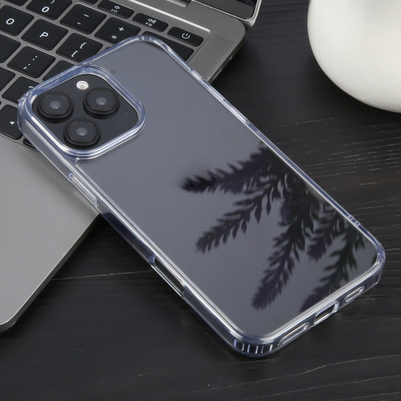 For iPhone 16 Pro Max GEBEI Acrylic Transparent Phone Case