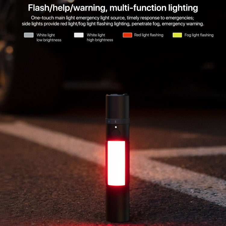 Original Xiaomi Mijia Multifunctional Flashlight 1000LM IPX4 with Side Light(Black) - free shipping - PMC Jewellery - Order now!