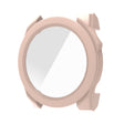 For Garmin Fenix 8 AMOLED 51mm Tempered Glass Film Integrated PC Watch Protective Case(Pink) - Watch Cases by PMC TechLife | Online Shopping South Africa | PMC TechLife | Buy Now Pay Later Mobicred