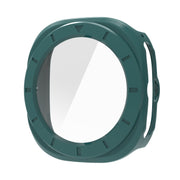 For Samsung Galaxy Watch Ultra 47mm / Ultra 2025 Tempered Glass Film Integrated PC Watch Protective Cover(Green)