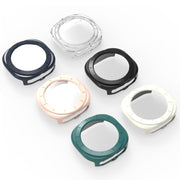 For Samsung Galaxy Watch Ultra 47mm Tempered Glass Film Integrated PC Watch Protective Case(Pink)