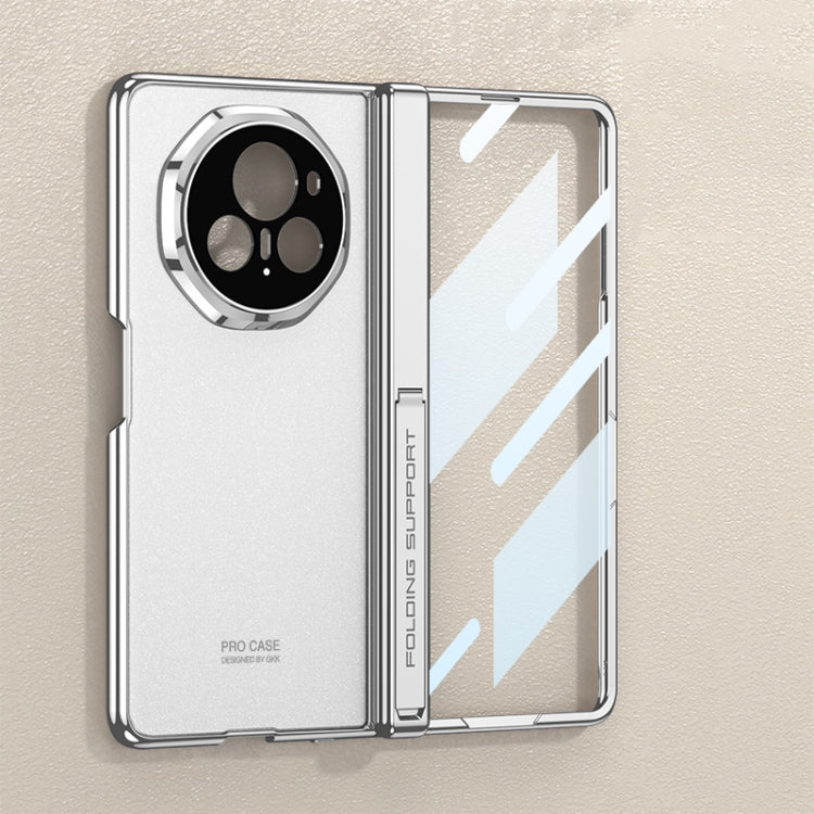 For Honor Magic V3 GKK Integrated Magnetic Fold Hinge AG Phantom Shockproof Phone Case(Silver) - free shipping - PMC Jewellery - Order now!