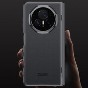 For Honor Magic V3 GKK Integrated Magnetic Fold Hinge AG Phantom Shockproof Phone Case(Silver)