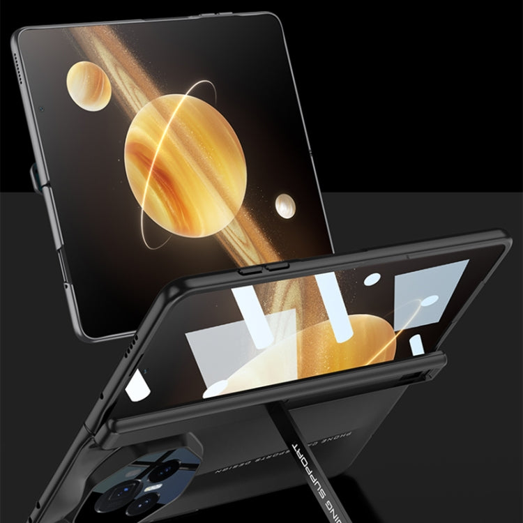 For Honor Magic V3 GKK Integrated Magnetic Blade Ultra-thin Full Coverage Phone Case(Black) - free shipping - PMC Jewellery - Order now!