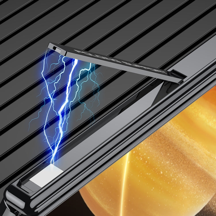 For Honor Magic V3 GKK Integrated Magnetic Fold Hinge Leather Shockproof Phone Case(Matte Gray) - free shipping - PMC Jewellery - Order now!