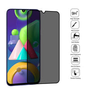 For iPhone 16 25pcs Full Cover Anti-spy Silk Screen Tempered Glass Film