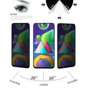 For iPhone 16 25pcs Full Cover Anti-spy Silk Screen Tempered Glass Film