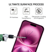For iPhone 16 Plus 25pcs Full Glue Screen Tempered Glass Film