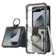 For Samsung Galaxy Z Flip6 GKK Airbag Protective Phone Case with Ring & Pen(Black) - free shipping - PMC Jewellery - Order now!