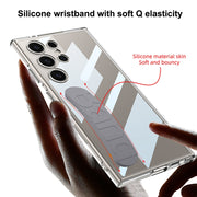 For Samsung Galaxy S24 Ultra 5G GKK Space Silicone Wristband Phone Case(Blue)