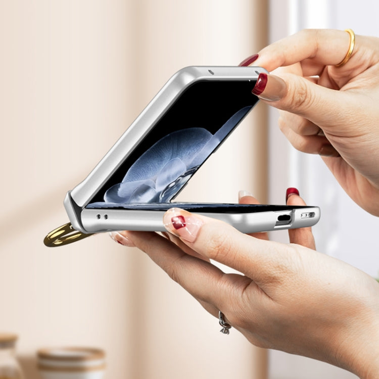 For Xiaomi Mix Flip GKK Integrated Magnetic Hinged Flip Case with Ring Holder(Black) - free shipping - PMC Jewellery - Order now!