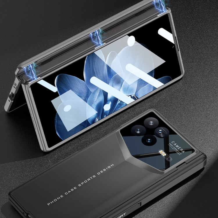 For Xiaomi Mix Fold 4 GKK Integrated Magnetic Blade Ultra-thin Full Coverage Phone Case(Grey) - free shipping - PMC Jewellery - Order now!