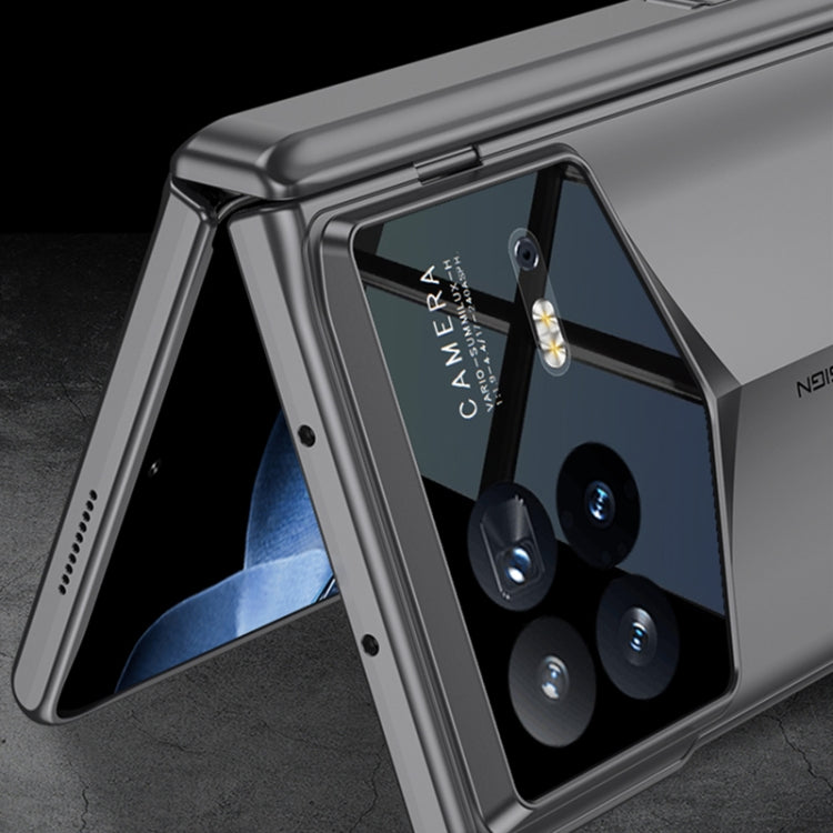 For Xiaomi Mix Fold 4 GKK Integrated Magnetic Blade Ultra-thin Full Coverage Phone Case(Grey) - free shipping - PMC Jewellery - Order now!