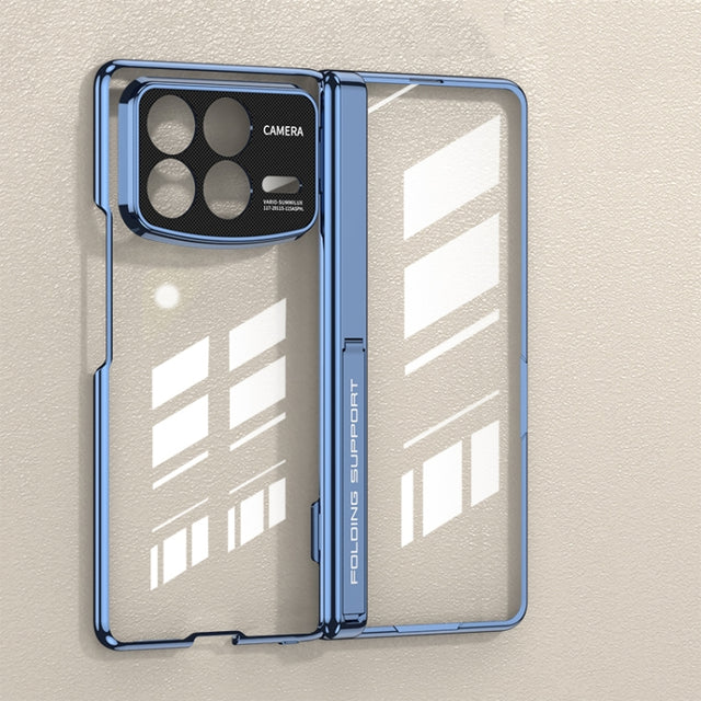 For Xiaomi Mix Fold 4 GKK Integrated Magnetic Fold Hinge Shockproof Phone Case(Blue)
